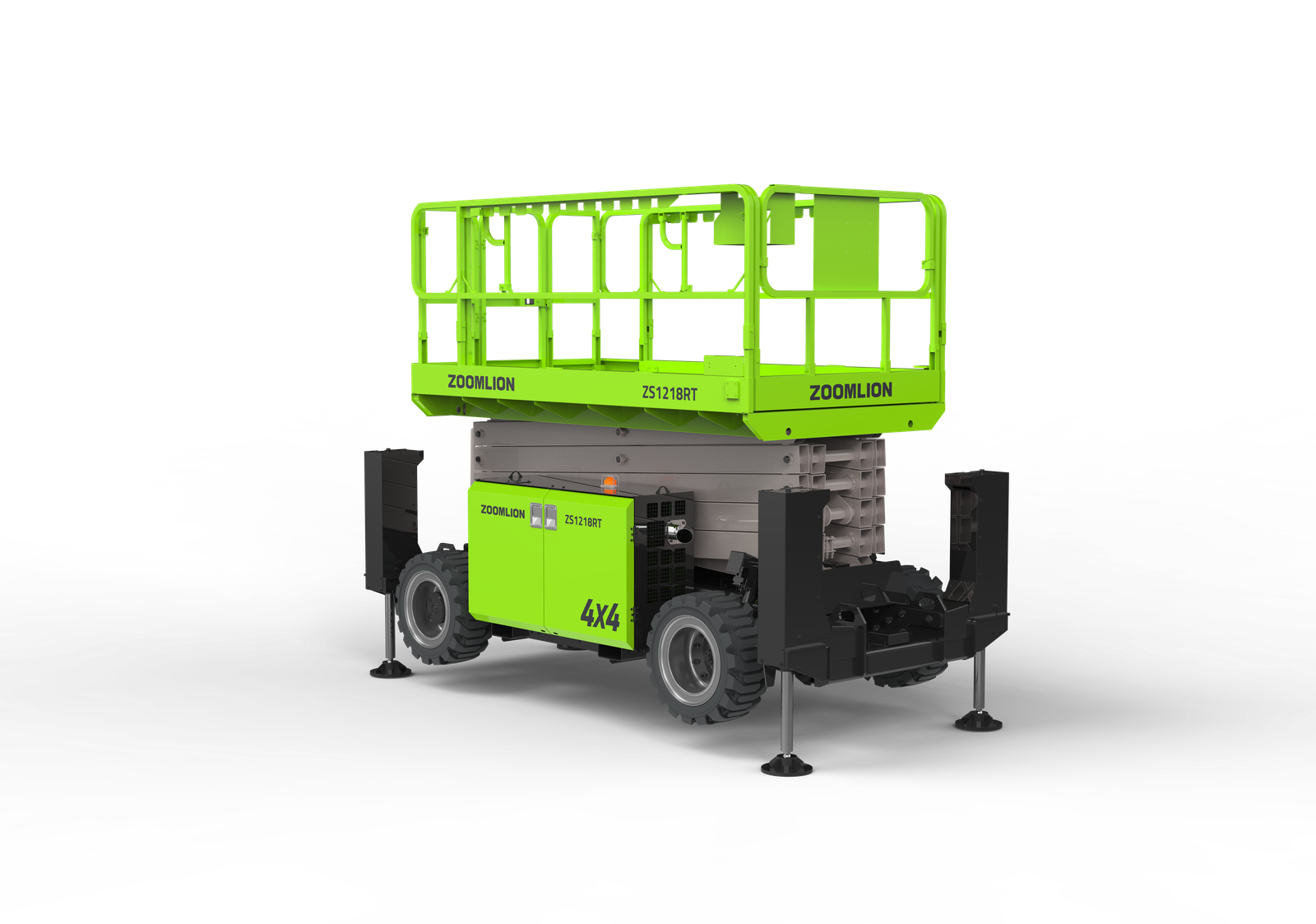 Zoomlion ZS1218ERT 14 Metre Arazi Tipi Makaslı Platform